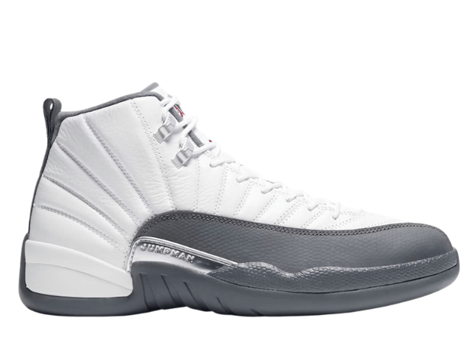Air Jordan 12 Retro White Dark Grey