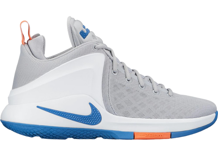 Nike LeBron Zoom Witness Wolf Grey Star Blue