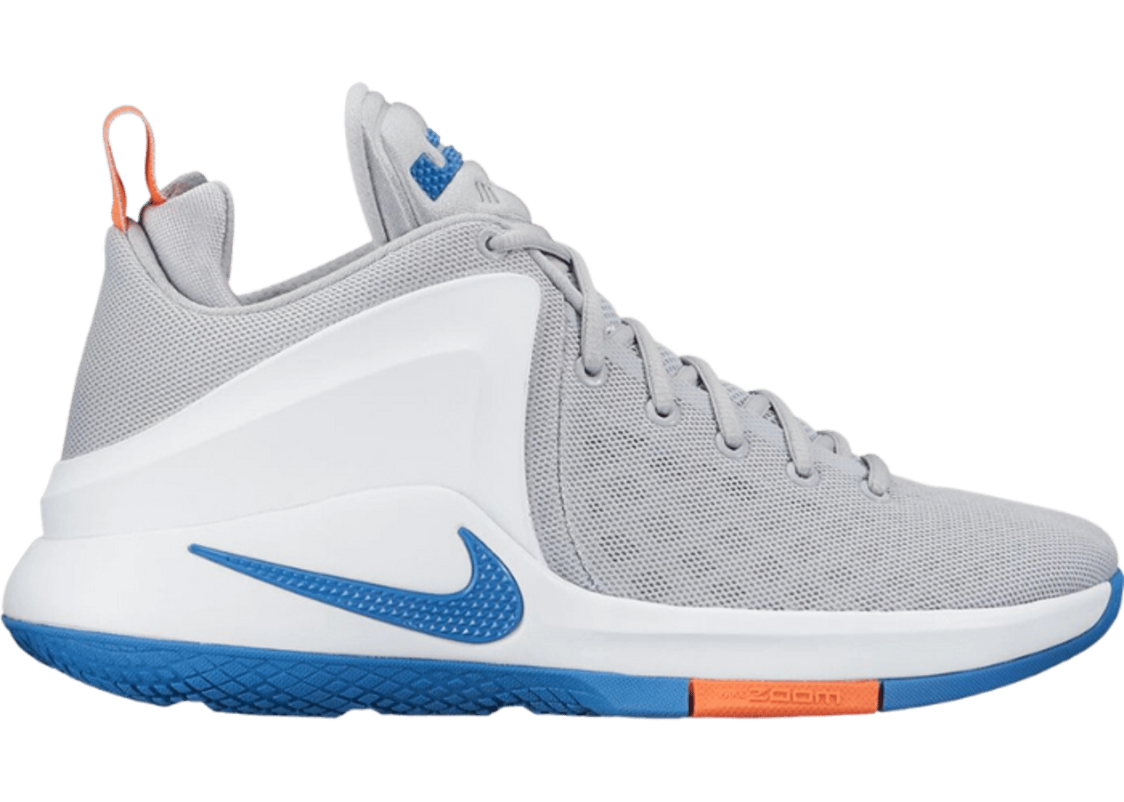 Nike LeBron Zoom Witness Wolf Grey Star Blue