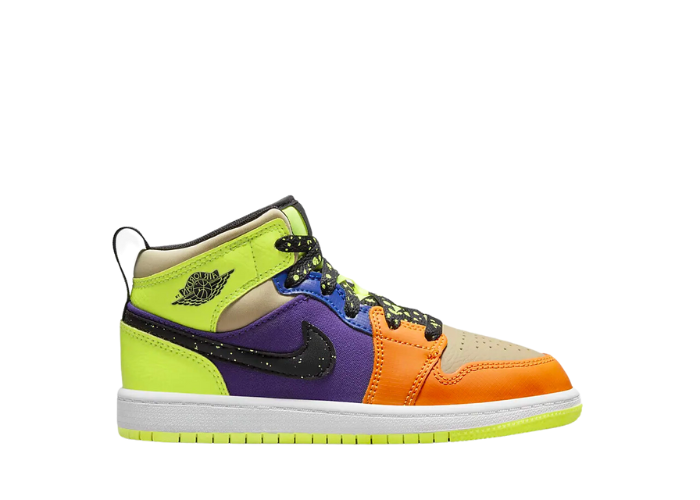 Air Jordan 1 Mid SE Super Splash (PS)