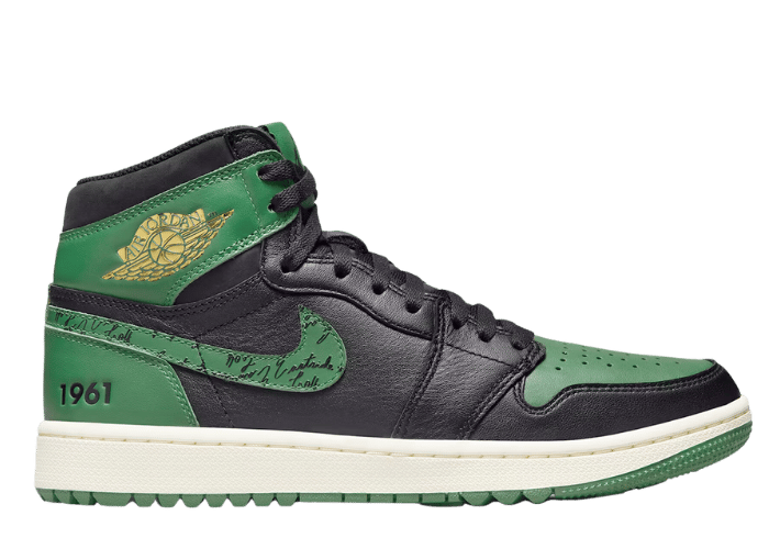 Air Jordan 1 High Eastside Golf 1961 Black Malachite