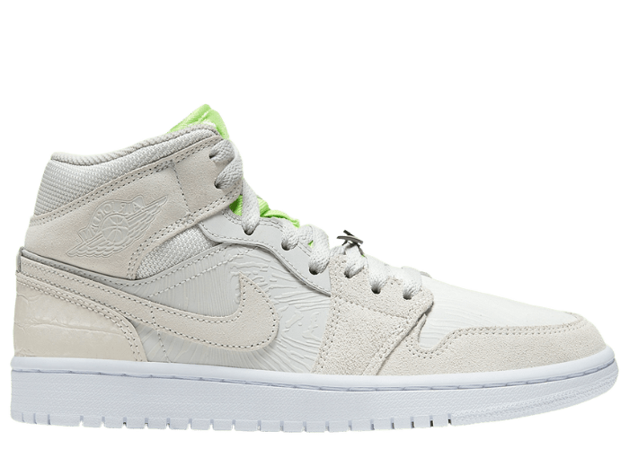 Jordan 1 Mid Vast Grey Ghost Green (W)