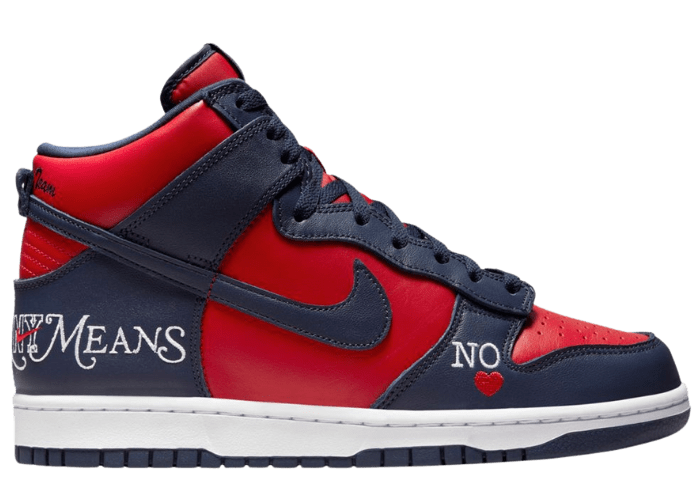 Nike SB Dunk High Supreme By Any Means Navy