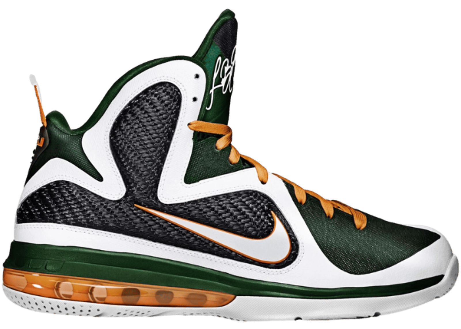 Nike LeBron 9 Miami Hurricanes