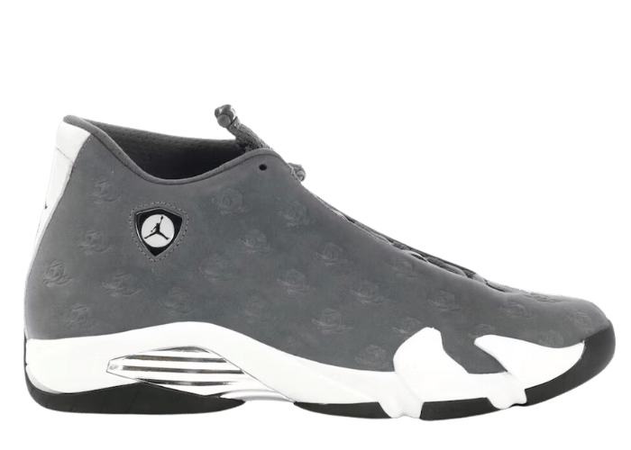 Air Jordan 14 Retro Oregon Ducks PE Grey