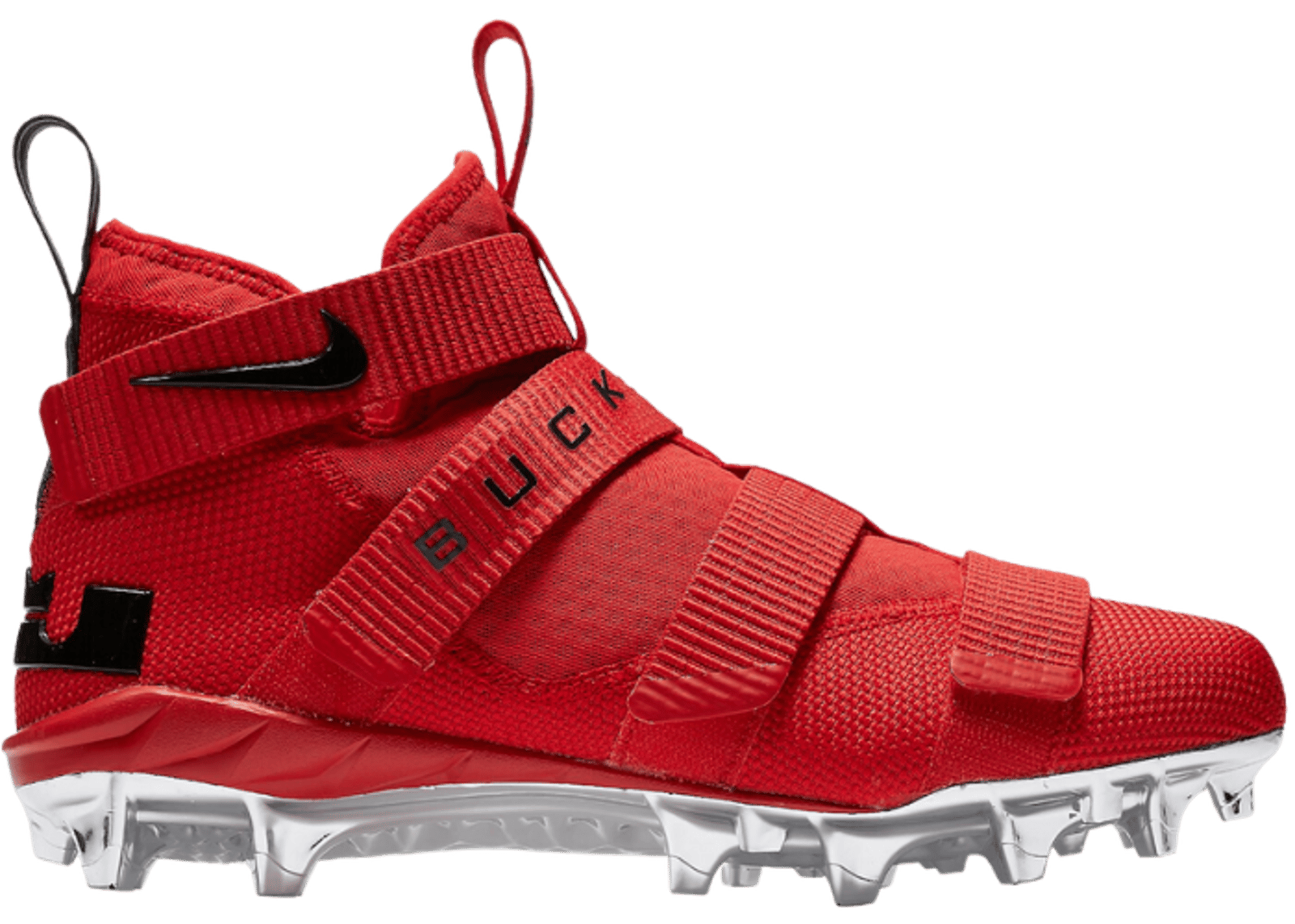 Nike LeBron Zoom Soldier 11 Cleat Ohio State PE AO9146 600