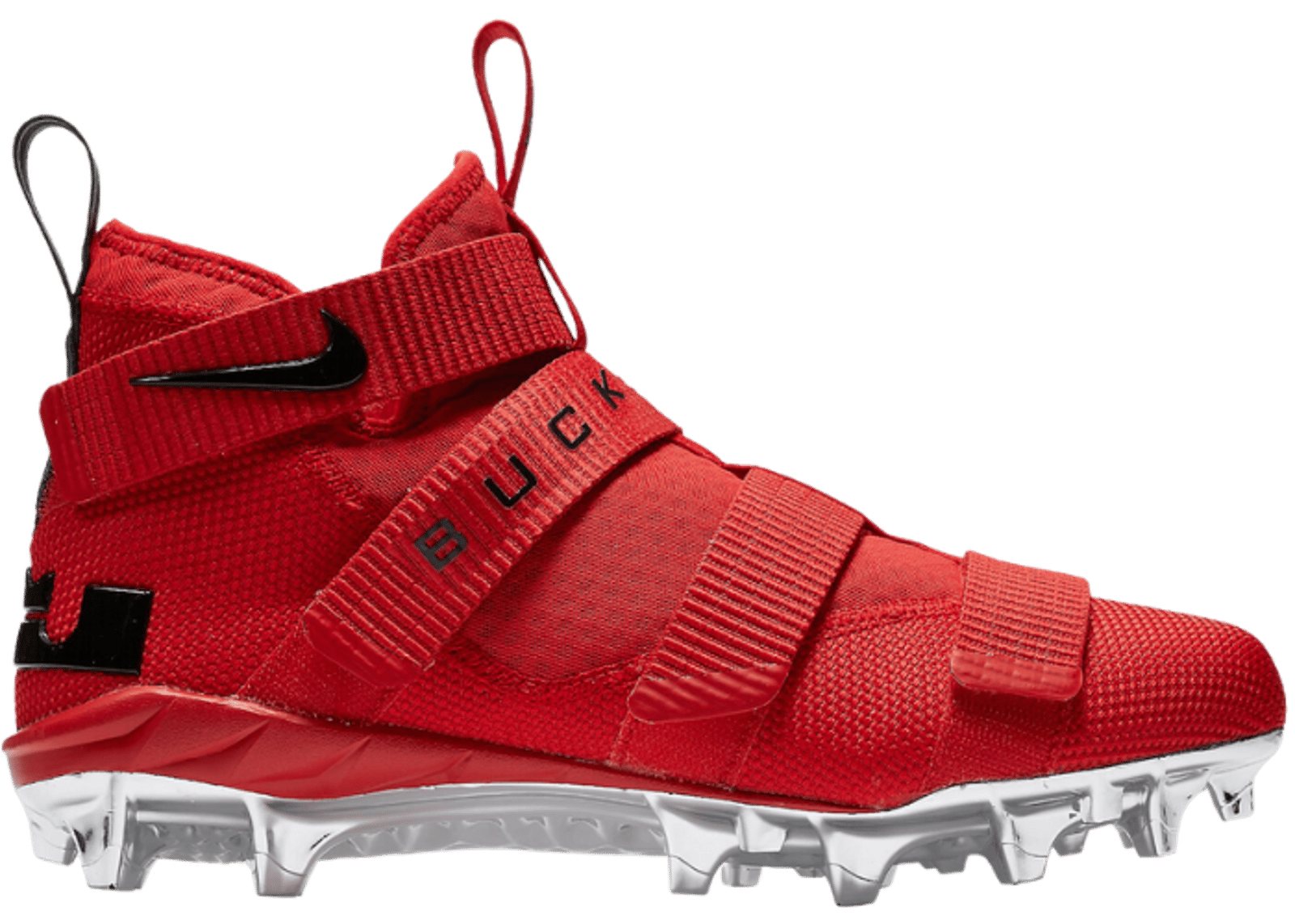 Nike LeBron Zoom Soldier 11 Cleat Ohio State PE
