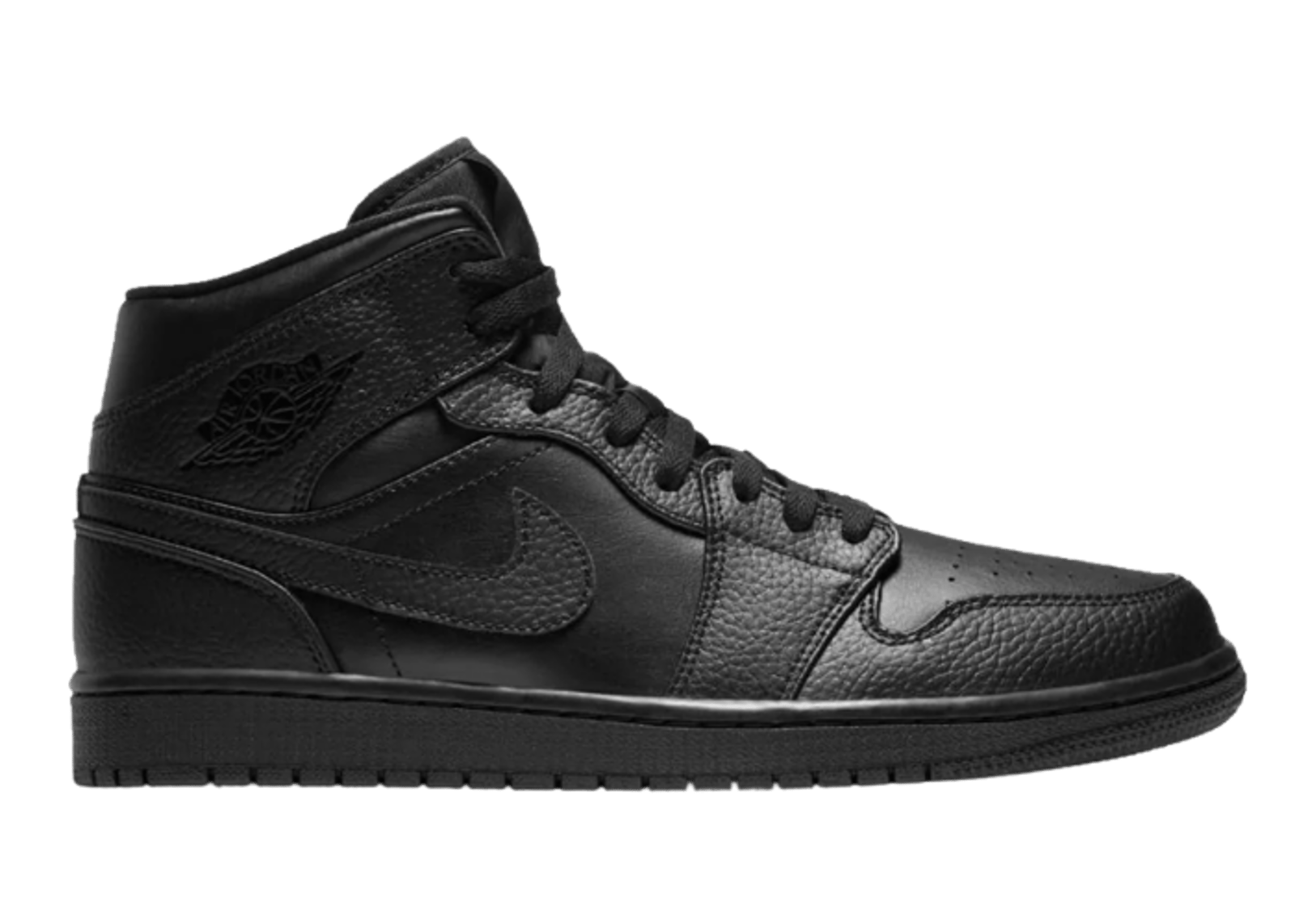 Jordan 1 Mid Triple Black