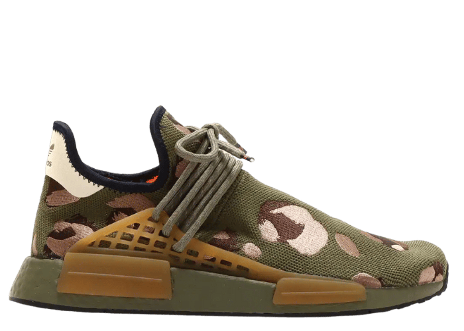 adidas NMD Hu Pharrell Animal Print Olive