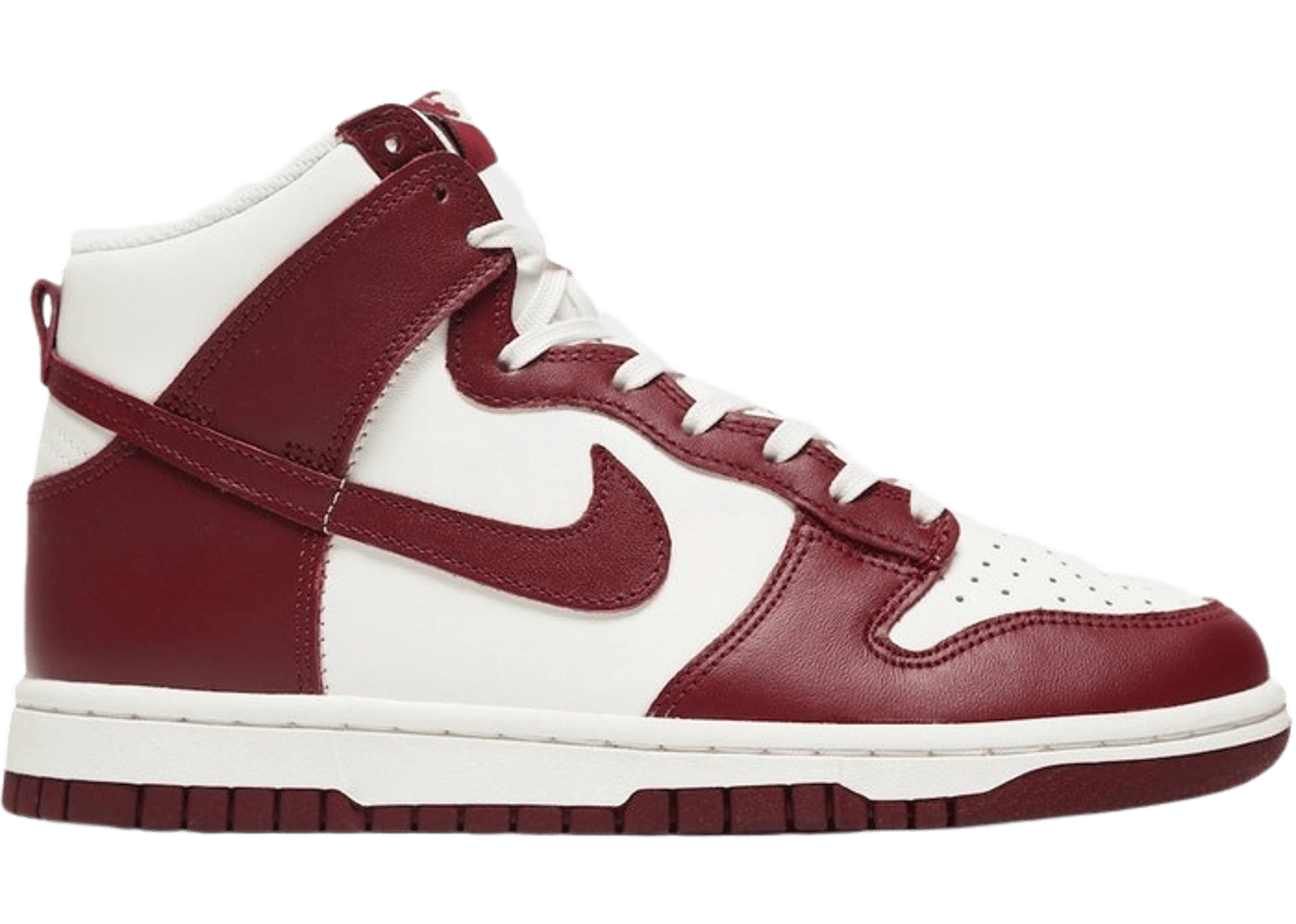 Nike Dunk High Sail Team Red (W)