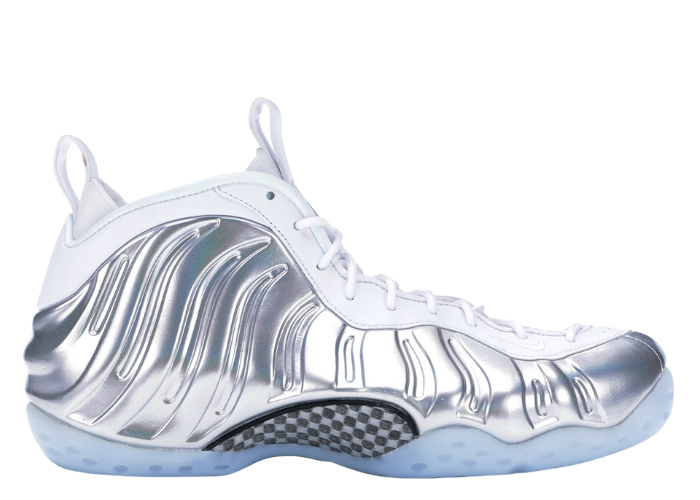 womens silver foamposites