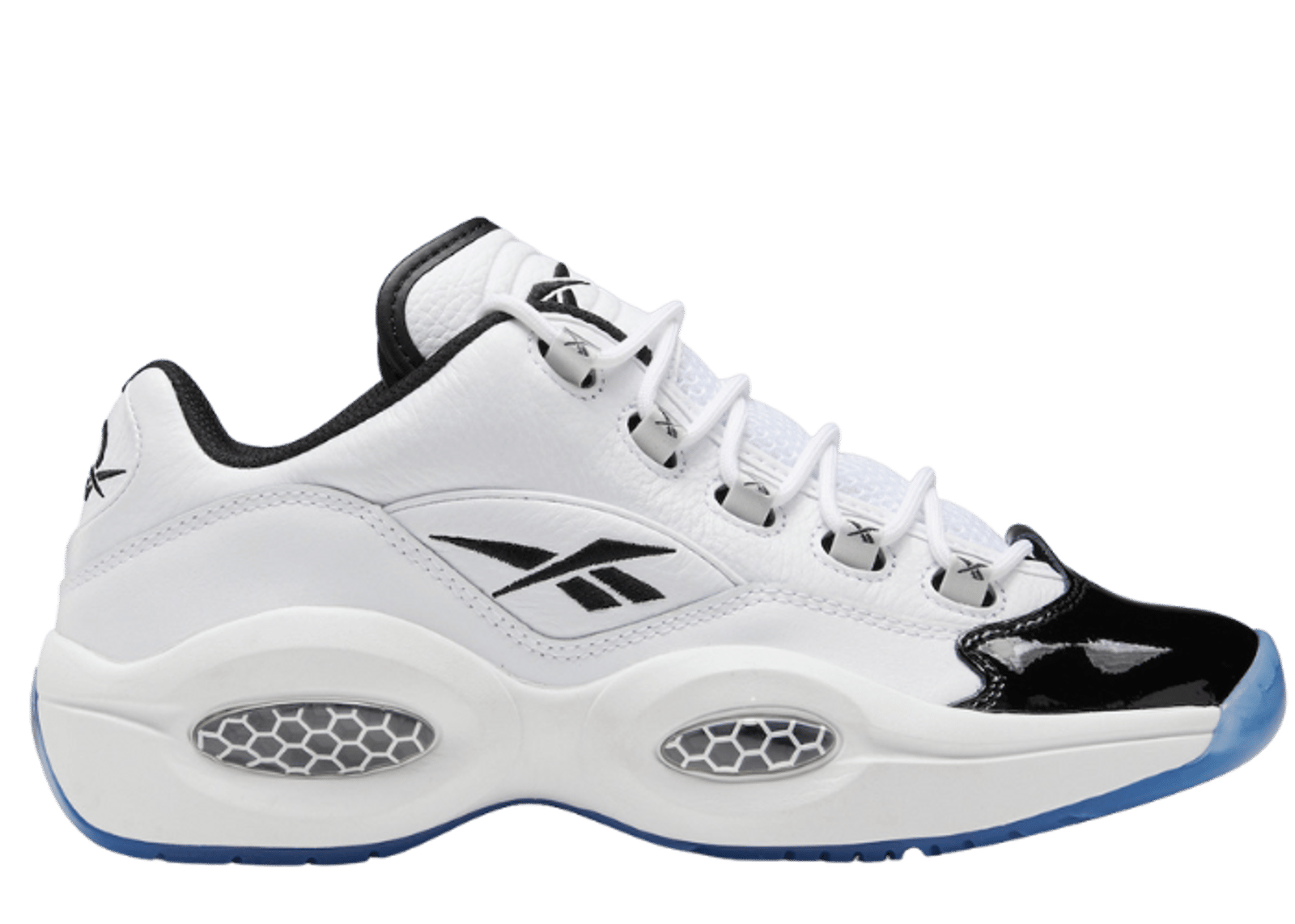 Reebok Question Low Patent Toe