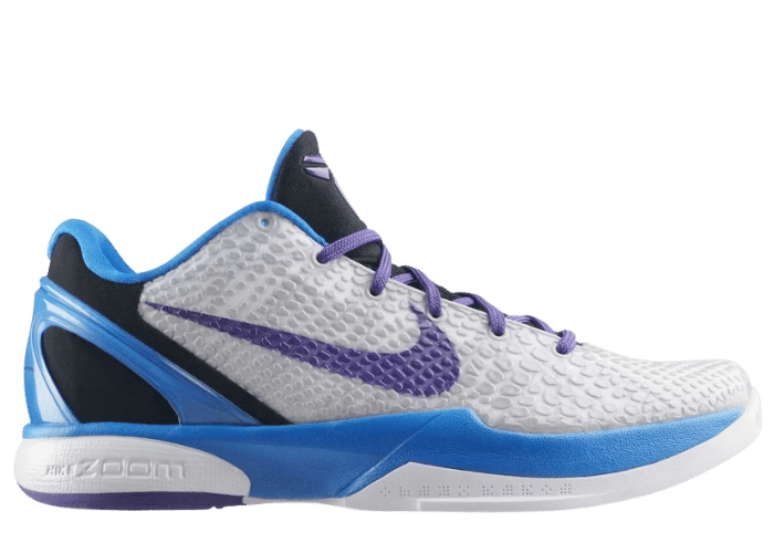 Nike Kobe 6 Metallic Silver Metallic Silver White - 429659-012