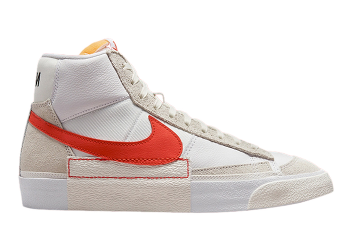 Nike Blazer Mid 77 Remastered Pro Club Habanero Red