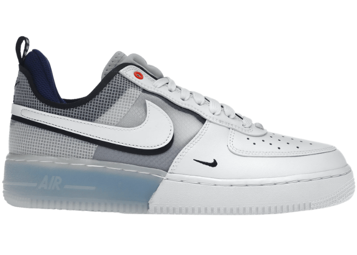 Nike Air Force 1 Low React Split White Photo Blue