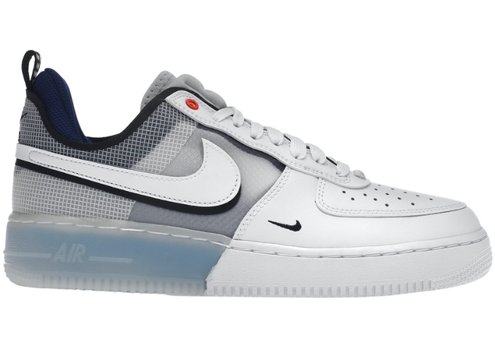 Nike Air Force 1 Low React Split White Photo Blue