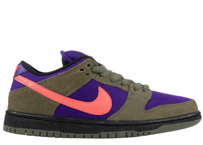 Nike SB Dunk Low Olive Atomic Red