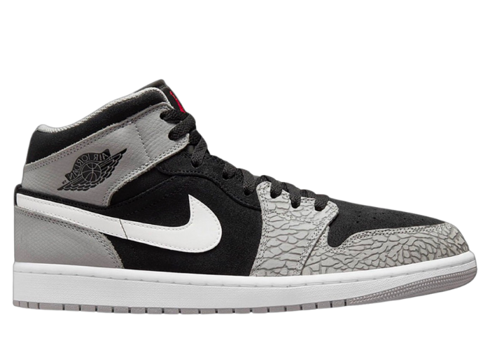 Jordan 1 Mid Elephant Print