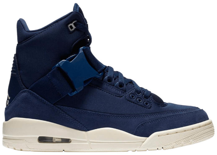 Jordan 3 Retro Explorer XX Midnight Navy Light Cream (W)
