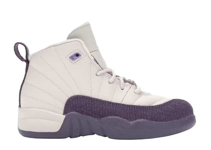 jordan retro 12 purple and white