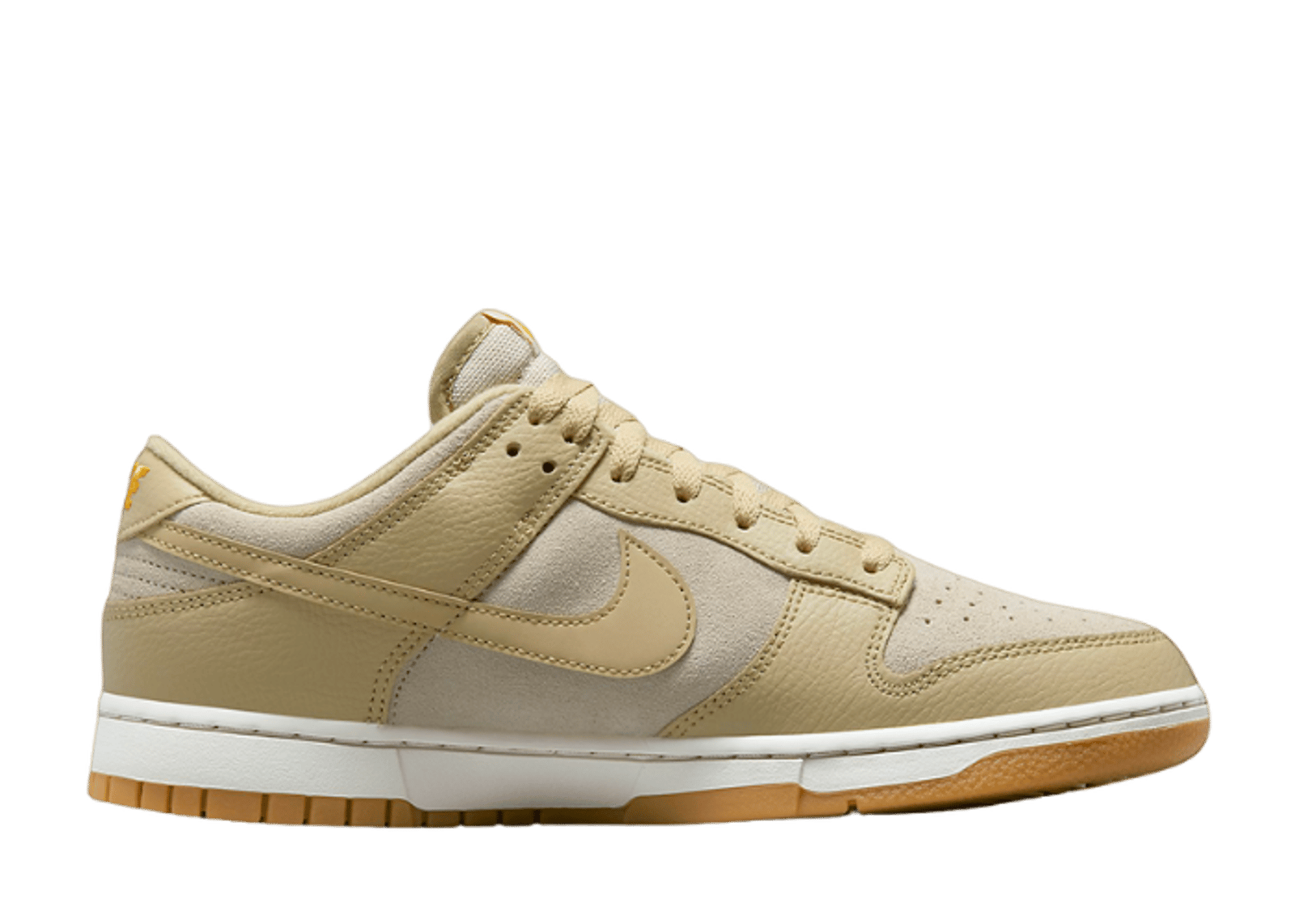 Nike Dunk Low Khaki Suede Gum