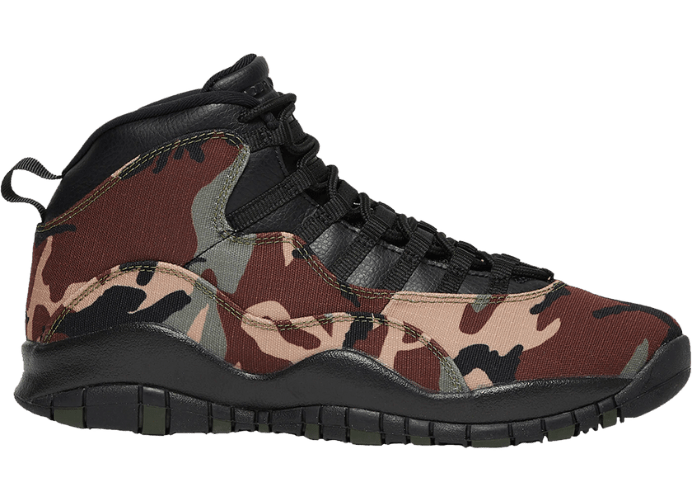 Jordan 10 Retro Woodland Camo