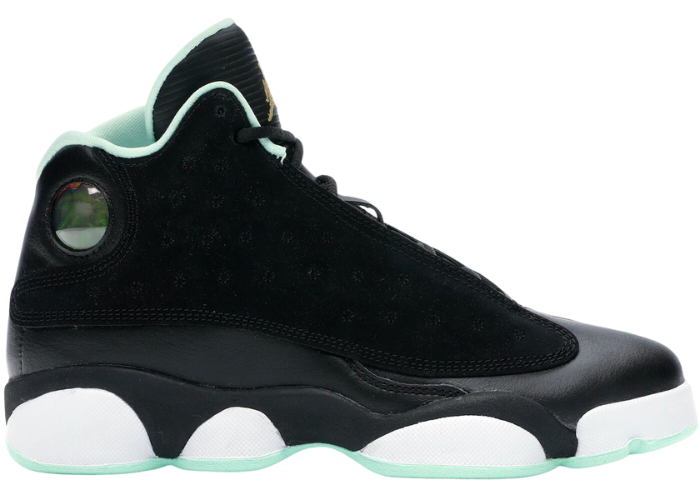 Air Jordan 13 Retro Black Mint Foam (GS) - 439358-015