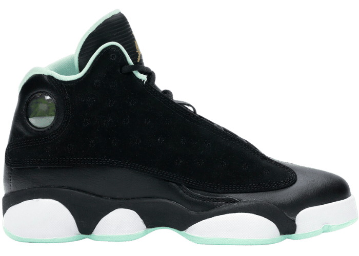 Air Jordan 13 Retro Black Mint Foam (GS) - 439358-015