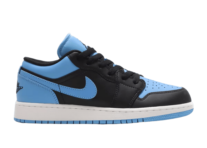 Air Jordan 1 Low Black University Blue (GS)