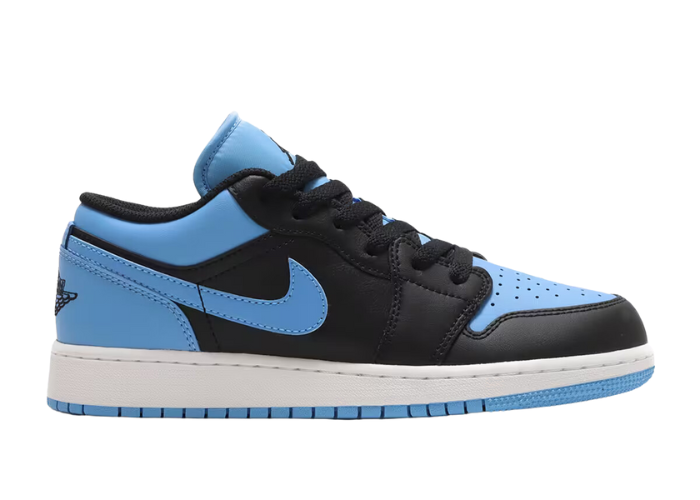 Air Jordan 1 Low Black University Blue (GS)