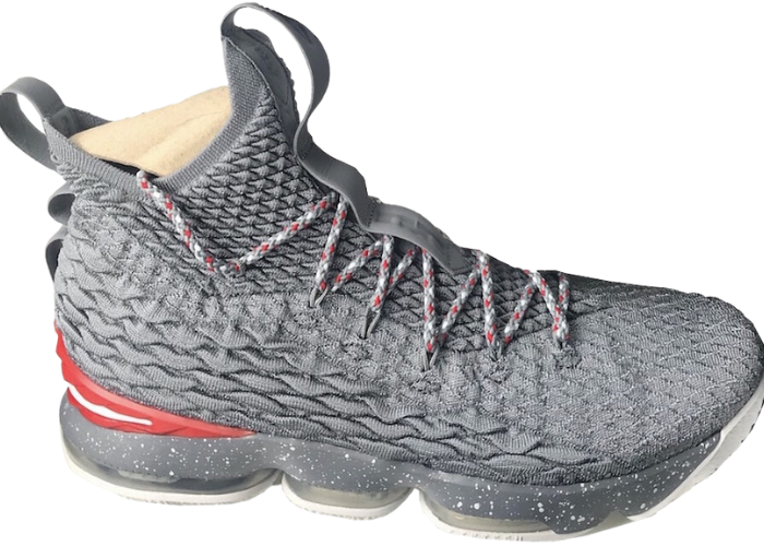 lebron 15 all grey
