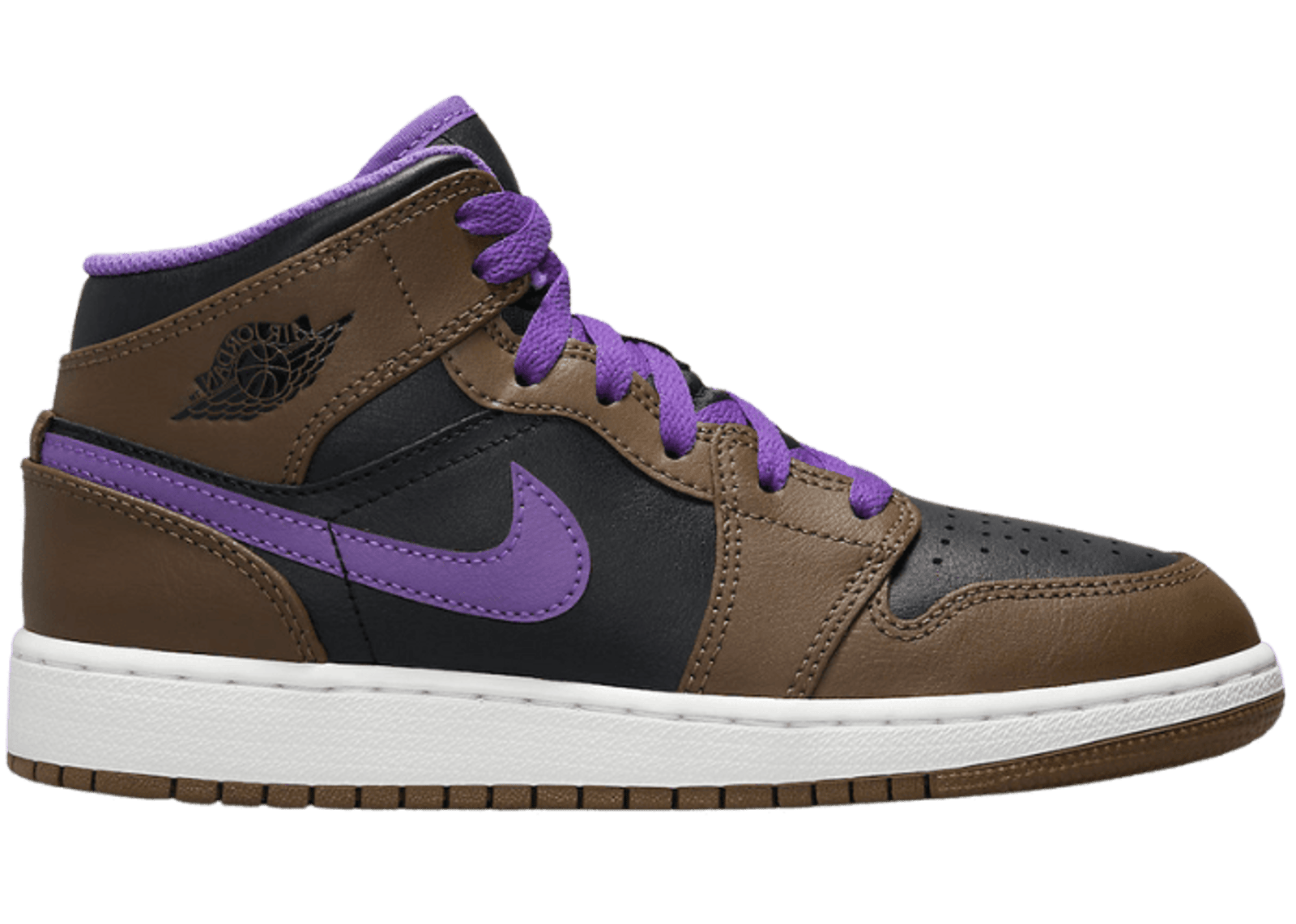 Air Jordan 1 Mid Palomino Wild Berry