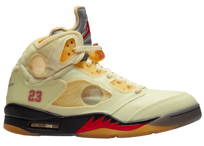 off white jordan 5 raffle list