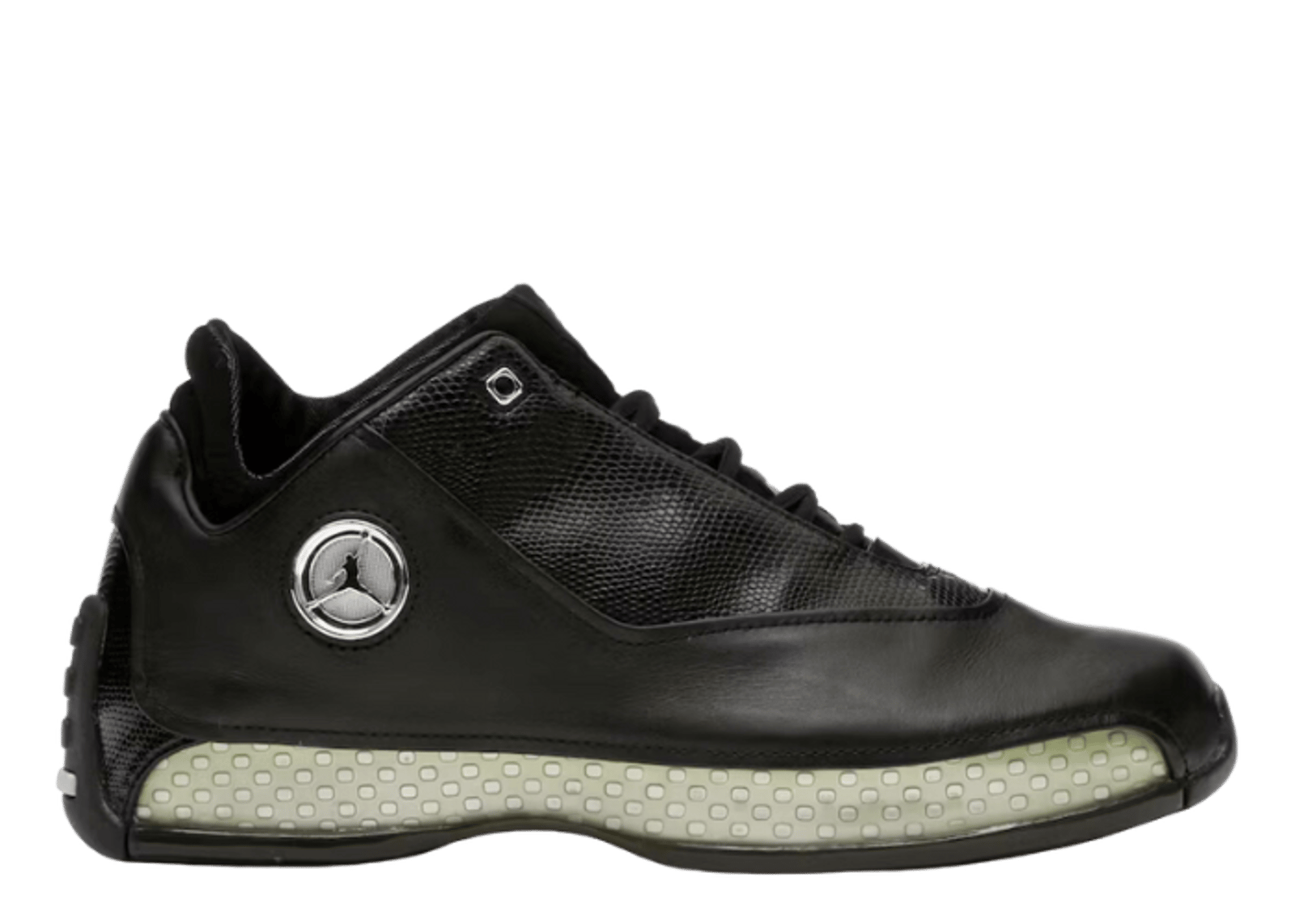 Air Jordan 18 OG Low Black Silver Chrome