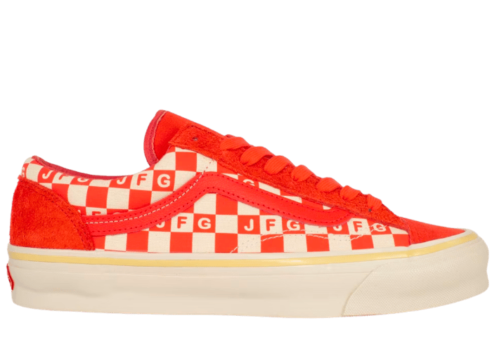 Vans Vault OG Style 36 LX Joe Freshgoods The Honeymoon Stage Red