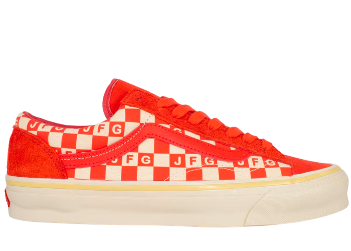 Vans Vault OG Style 36 LX Joe Freshgoods The Honeymoon Stage Red
