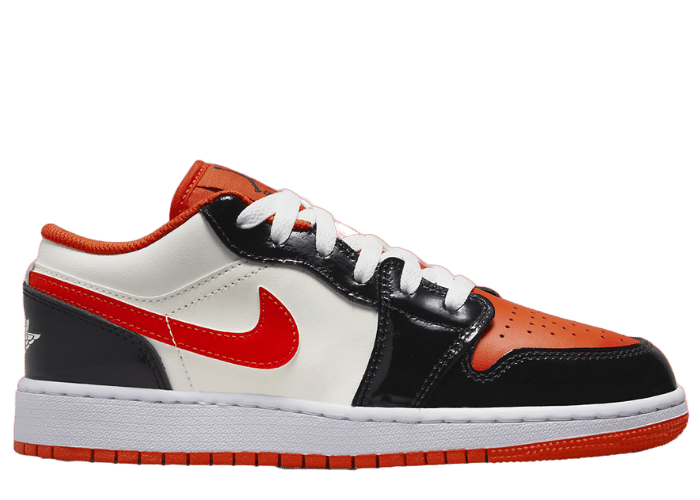 Air Jordan 1 Low Team Orange Black (GS) - DV1335-800 Release