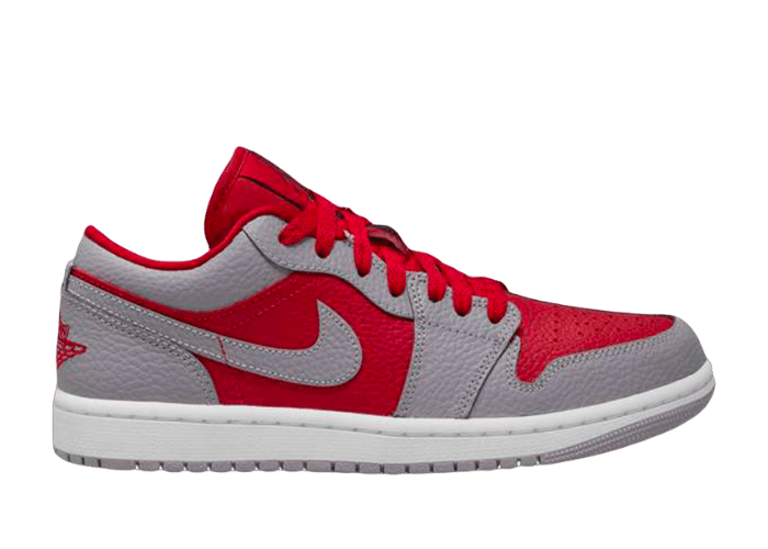 Air Jordan 1 Low Split Gym Red Cement Grey Black (W)