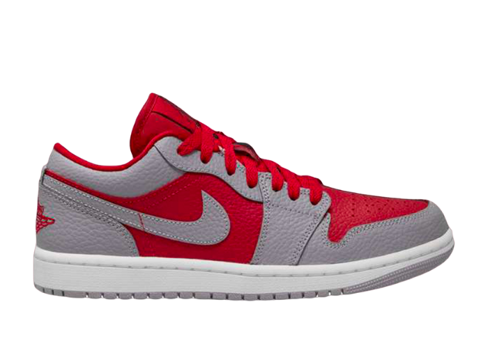 Air Jordan 1 Low Split Gym Red Cement Grey Black (W)