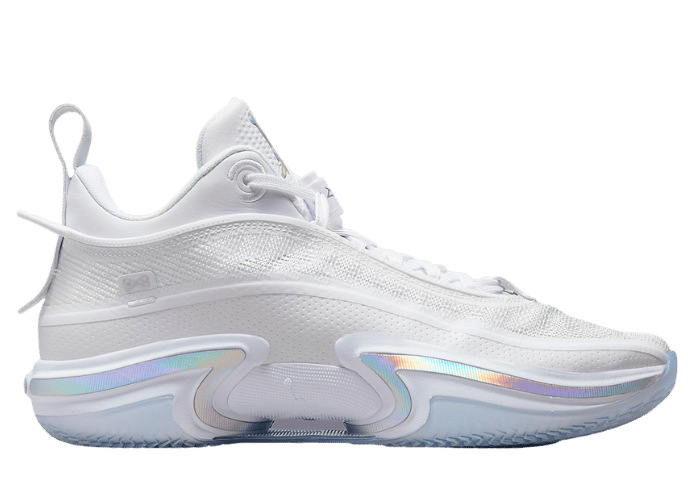 Air Jordan 36 Low White Iridescent