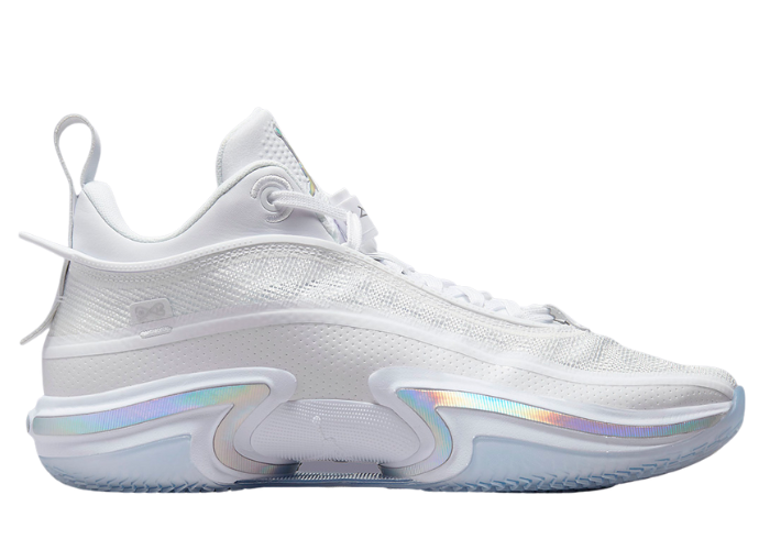 Air Jordan 36 Low White Iridescent