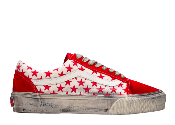 Vans Vault OG Old Skool Bianca Chandon Red White