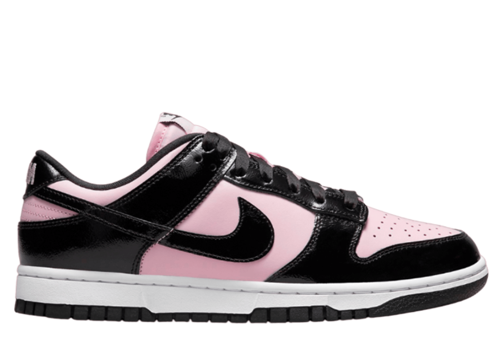 Nike Dunk Low Patent Black Pink (W)