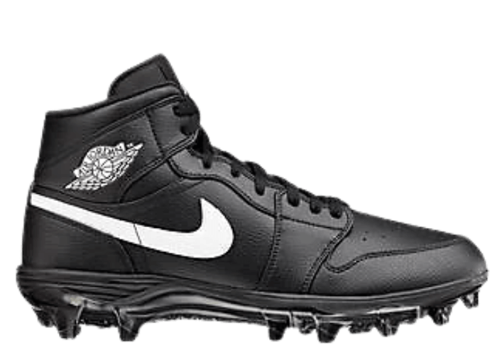 Air Jordan 1 Mid TD Cleat Black (2023)