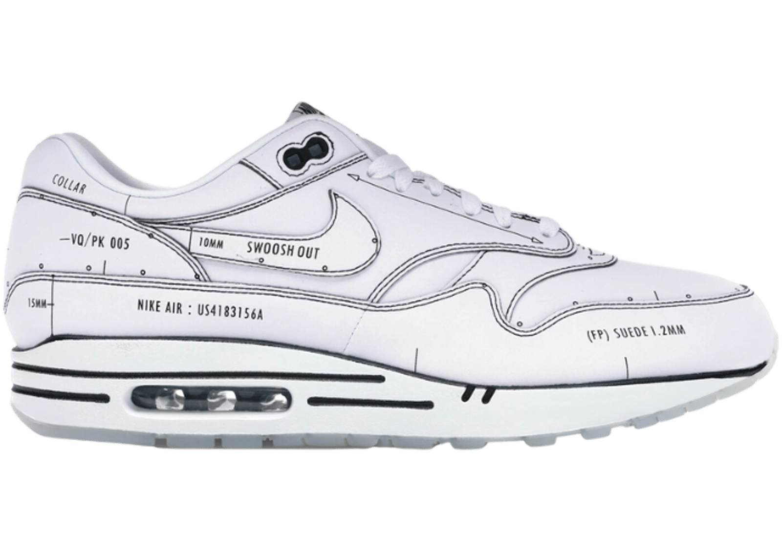 Nike Air Max 1 Tinker Schematic