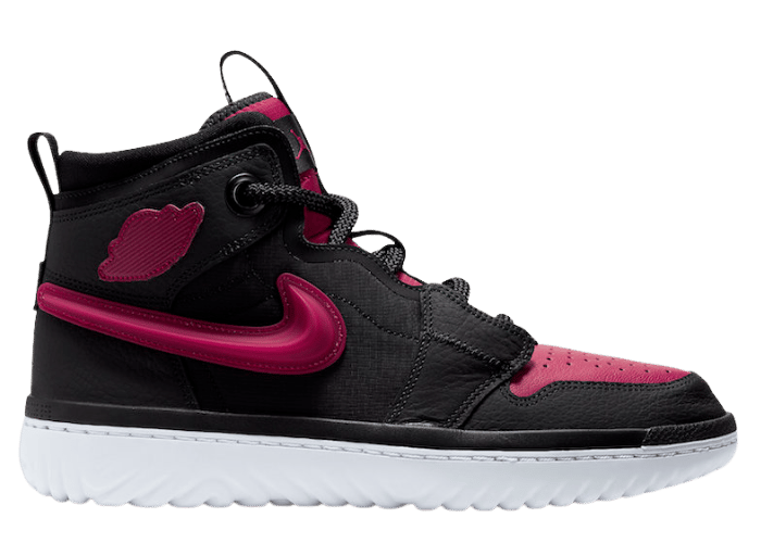 Jordan 1 High React Black Noble Red