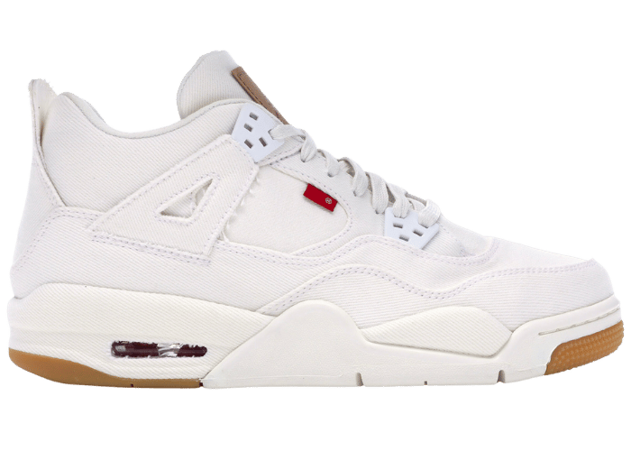 Air Jordan 4 Retro Levi's White (GS) (Blank Tag)