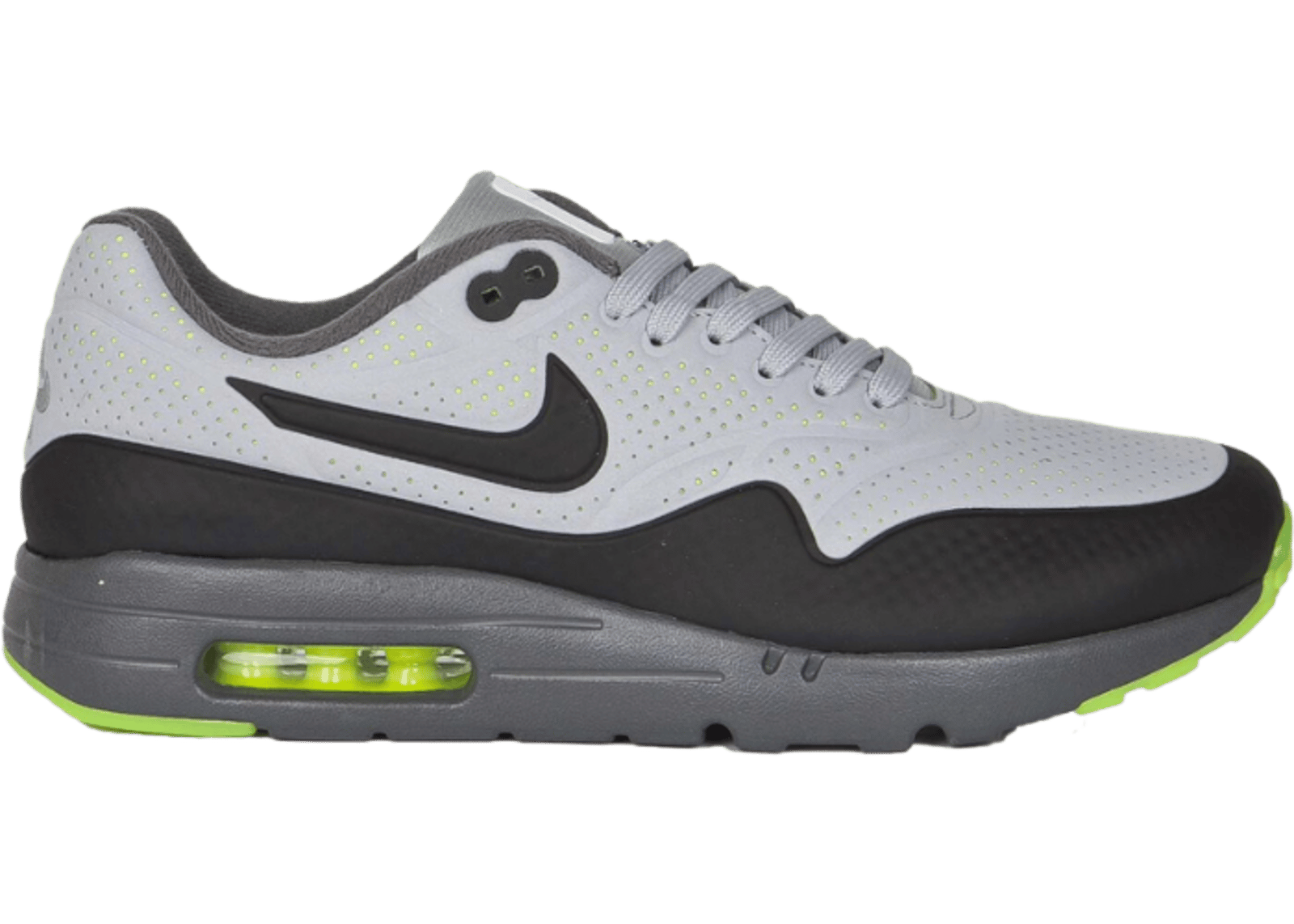 Nike Air Max 1 Ultra Moire Wolf Grey Volt - 705297-007 Nike Air Max 1 Ultra Moire Wolf Grey Volt - 705297-007