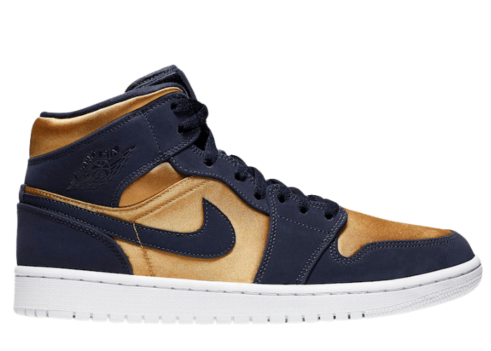 Jordan 1 Mid Obsidian Desert Ochre