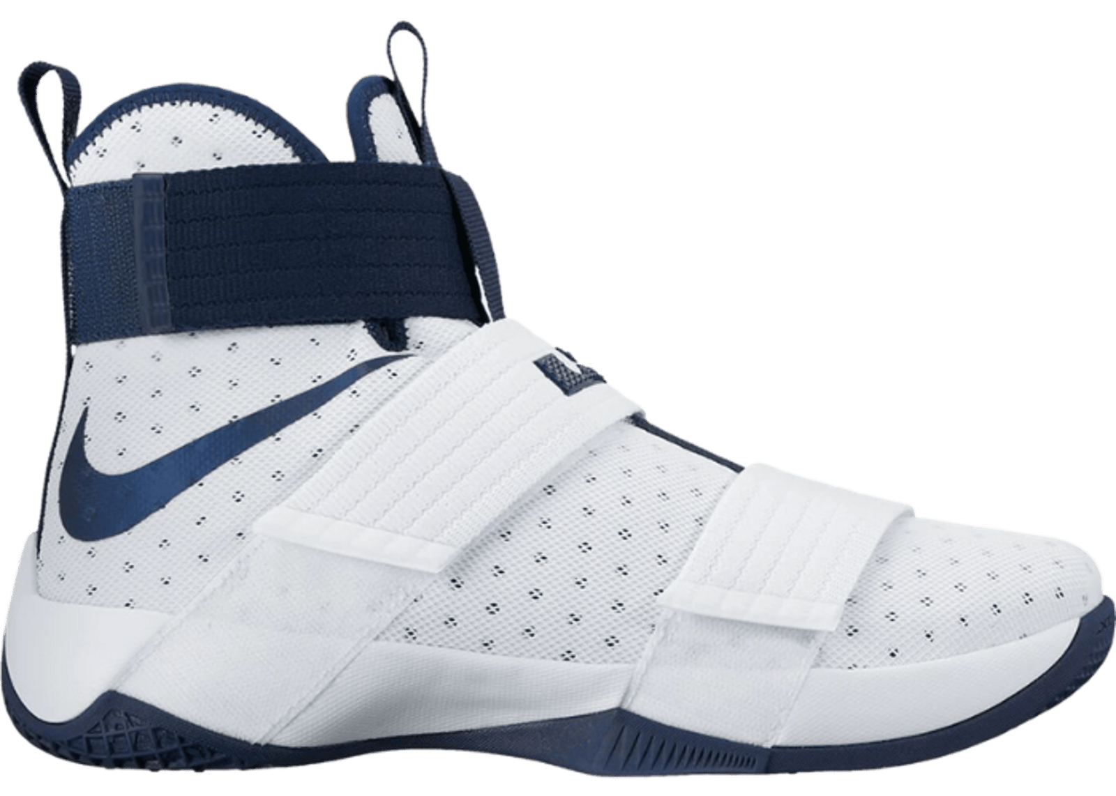 Nike LeBron Zoom Soldier 10 White Midnight Navy